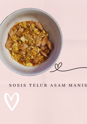 Foto resep Sosis Telur Asam Manis