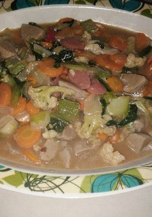 Foto resep Cap cay nyemek-nyemek