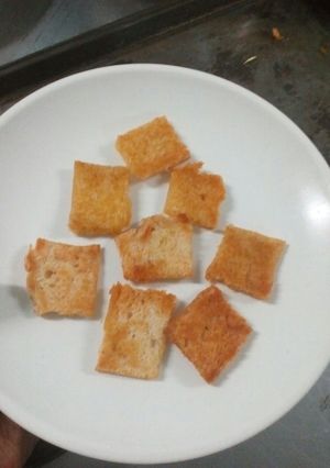 A picture of Baked crutons.