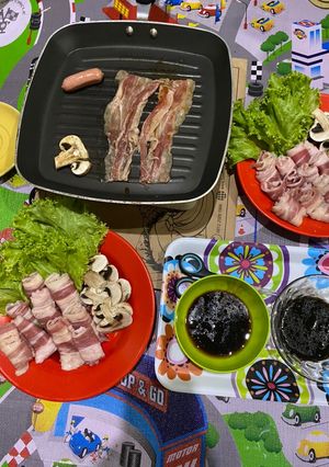 Foto resep Grill beef sukiyaki - BBQ