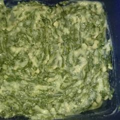 Simple cream spinach A picture of Simple cream spinach.