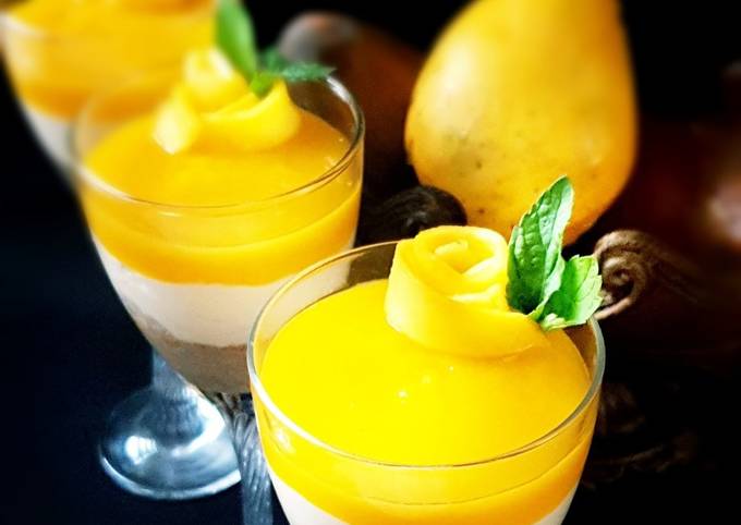 Mango cheese cake Recipe