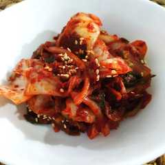 A picture of Kimchi Instan.