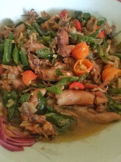 Foto resep Oseng cumi asin