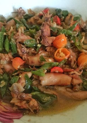 Foto resep Oseng cumi asin