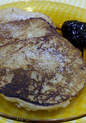 Egyszerű, gyors almás palacsinta recept fotója