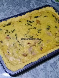 Foto resep Quiche Bayam & Keju Panggang