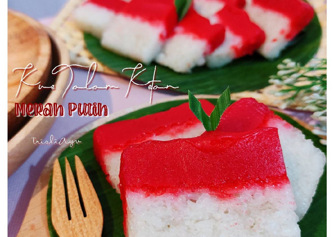 Kue Talam Ketan (Merah Putih)