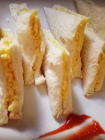 Langkah Gampang Menyiapkan Resep Sandwich telur keju mayo yang Lezat Sekali Anti Ribet, Bisa Manjain Lidah