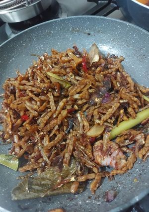Foto resep Kering tempe teri empuk