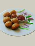 Spicy appam stuffed with masala potato