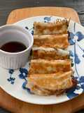 Pork Chives potsticker เกี๊ยวทอดกุยช่ายหมูสับไต้หวัน