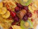 بان كيك بالفواكه