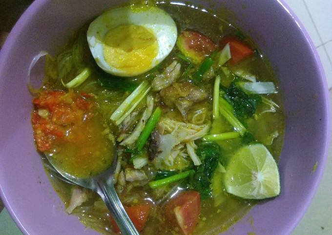 Soto Ayam kuah bening