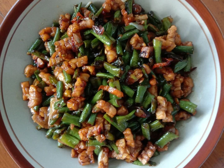 Langkah Mudah untuk Membuat Resep Oseng Kacang Panjang Tempe Simple yang Sempurna Anti Ribet, Uenak Banget