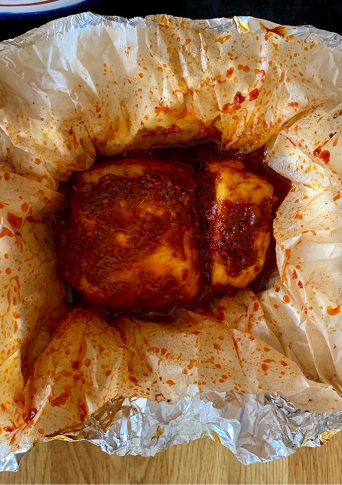 A picture of Baked Halloumi.