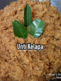 Foto resep Unti Kelapa (Isian dadar gulung, bugis, bakpao, dkk)