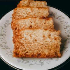 A picture of Eggless Vanilla cake.