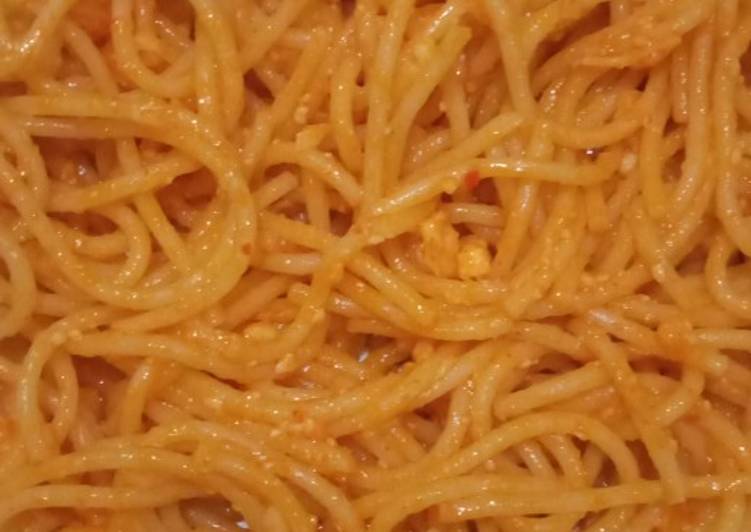 Recipe of Ultimate Spagetti saos jawara keju
