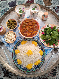 عکسی از دستور خورش بامیه