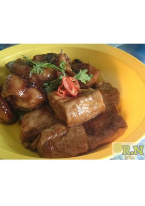 Foto resep Bacem ayam dan tahu