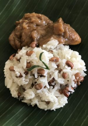 Foto resep Ketan kacang tunggak / tolo dengan Kinca Durian