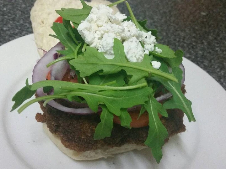 Easy Steps to Prepare Crispy chicken burger the Perfect Makes you drool