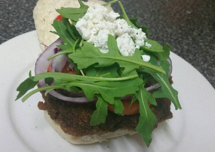 Step-by-Step Guide to Prepare Favorite Crispy chicken burger