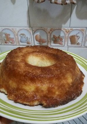 Una foto de Budín de pan