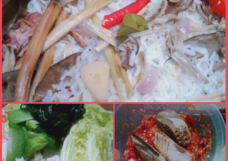 Bagaimana Menyiapkan Nasi Liwet Teri *(menu diet 1) Anti Gagal