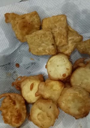 Foto resep Tahu / tempe goreng tepung