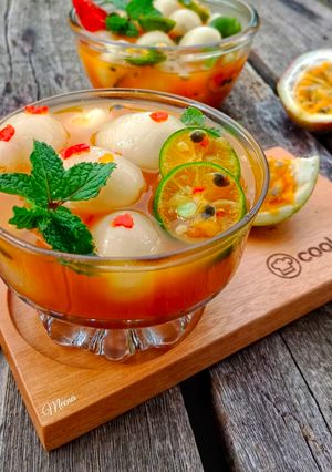 Foto resep Asinan Rambutan sambal Bangkok