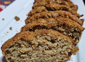 Una foto de Budín Azucarado de Avena y Bananas ❤