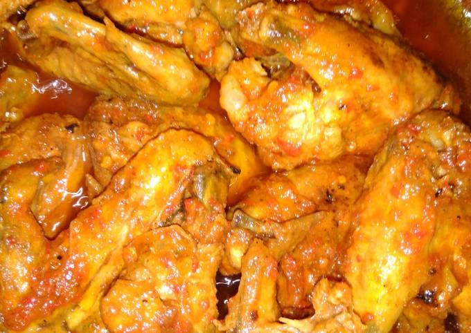 Spicy chicken wings saos tiram🍗🍗🍗🍗🍗