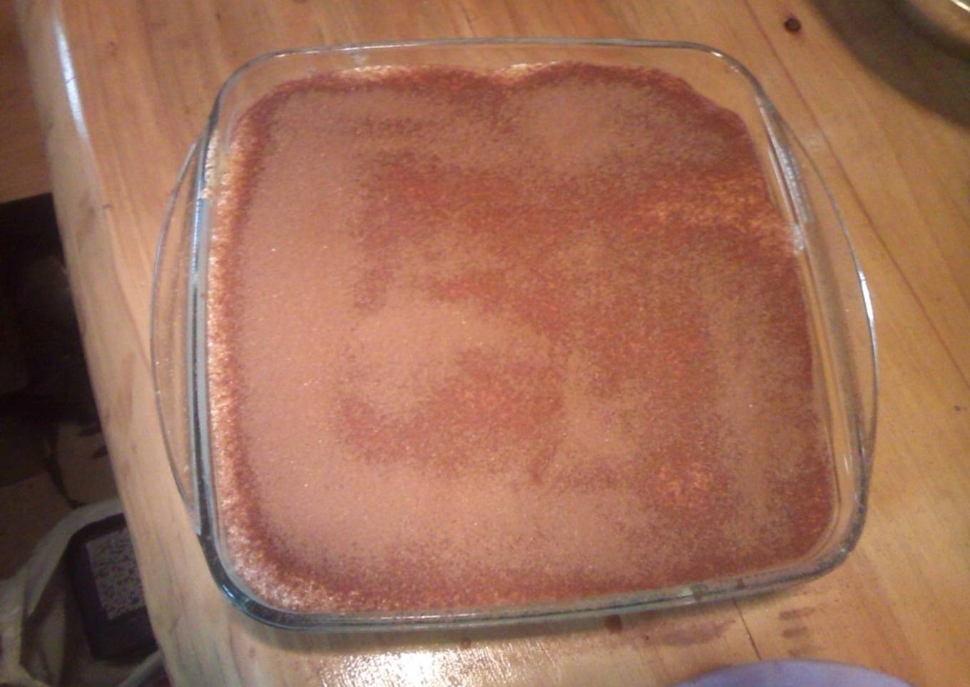 Tiramisú a mi manera