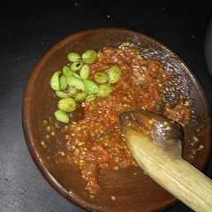 รูปของ 3.Sambal Terasi + Pete