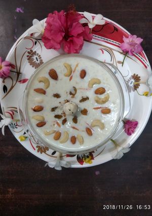 A picture of Indian Rice Kheer.