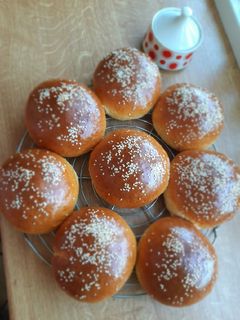 Hamburger zsemle, buci recept fotója