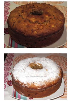 Una foto de Kuchen de manzana y nuez