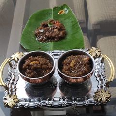 A picture of Nei payasam# Sharkara payasam.