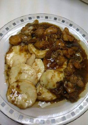 Foto resep Tofu Ayam cah Saus Tiram