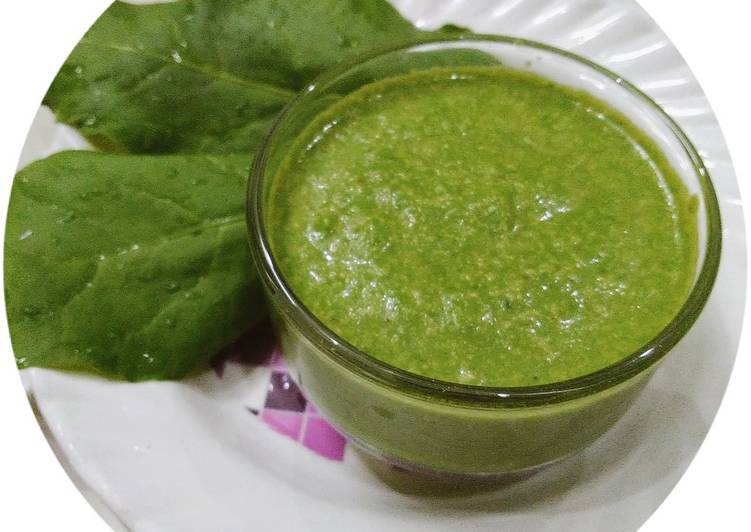 Simple Way to Make Super Quick Homemade Spinach curd dip