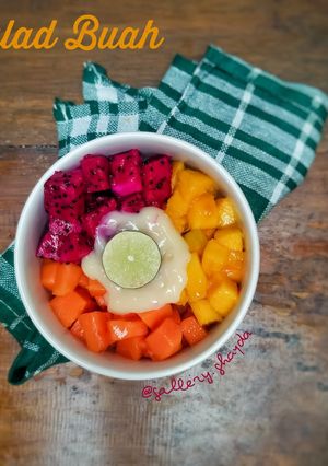Foto resep Salad Buah Seadanya