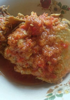 Foto resep Ayam Bumbu Pedas sederhana