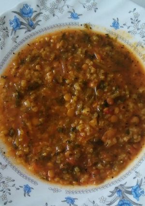 عکسی از دستور آش گوجه😋😋😋