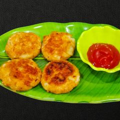 A picture of Leftover Rice Cutlet.