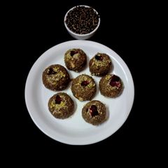 A picture of Black wheat Ladoo.