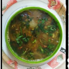 A picture of Coriander  dal.