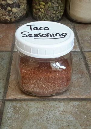 A picture of Taco Seasoning.