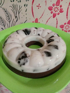 Foto resep Puding oreo cokelat